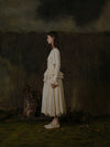 Mutedance 25 Autumn/Winter Round Neck Top Skirt Plant Dye Highly Handmade MD-MD25FW65-nude